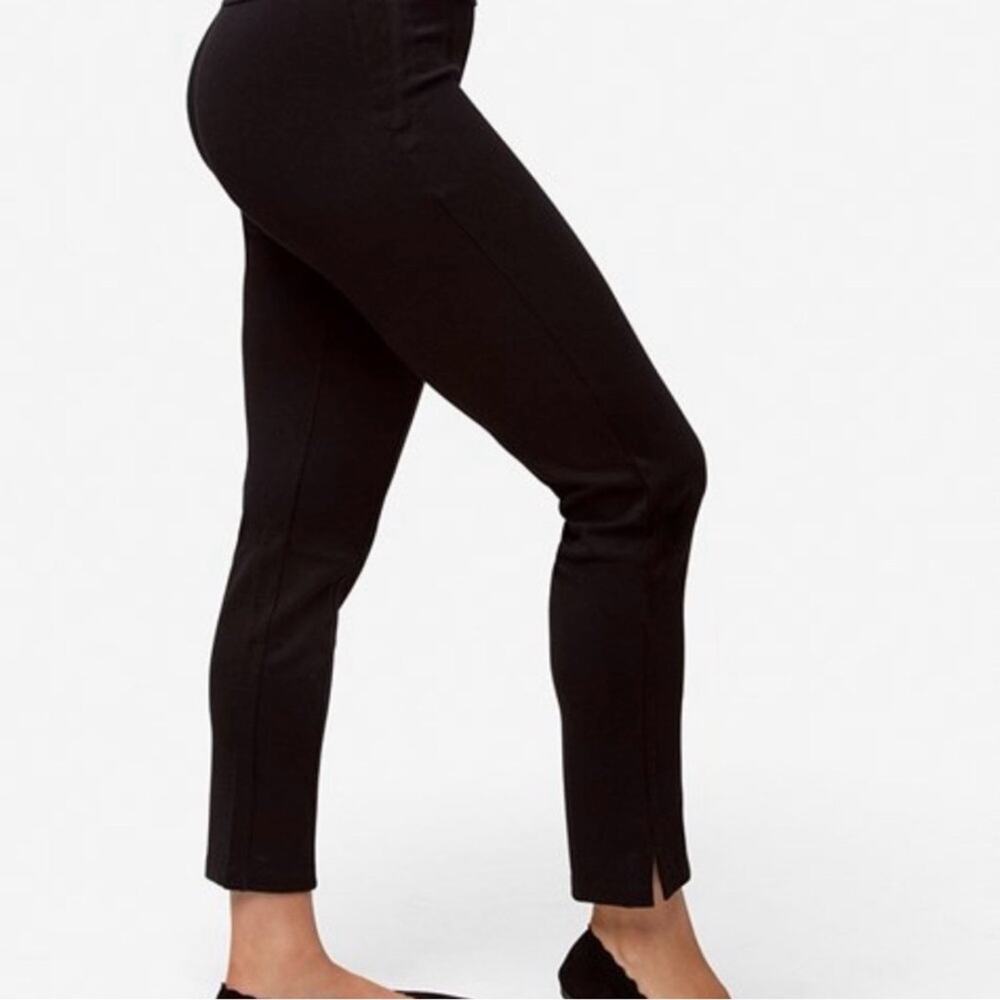 RUBY RIBBON Women’s Black Pull On Slim Leg Ponte Pants